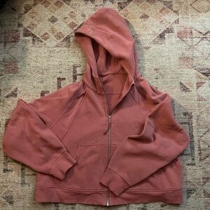 EUC Lululemon x Orange Theory Full Zip Scuba